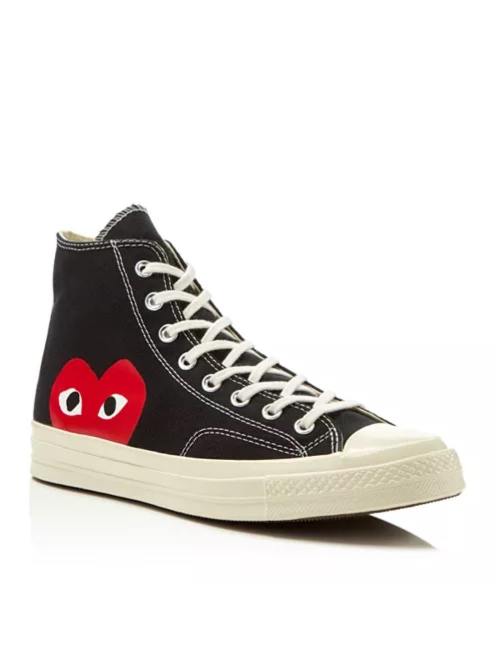Comme Des Garcons PLAY
x Converse Unisex Chuck Taylor High Top Sneakers